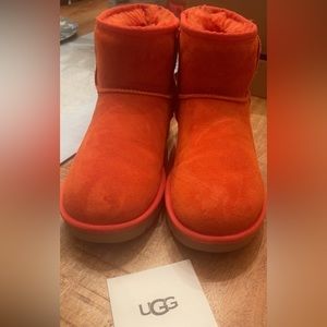 Classic Mini II Boot Hazard orange